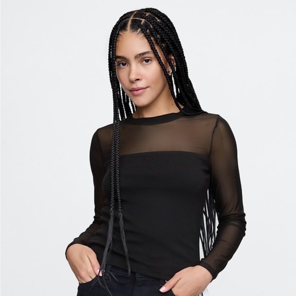 GAP Modern Mesh Top